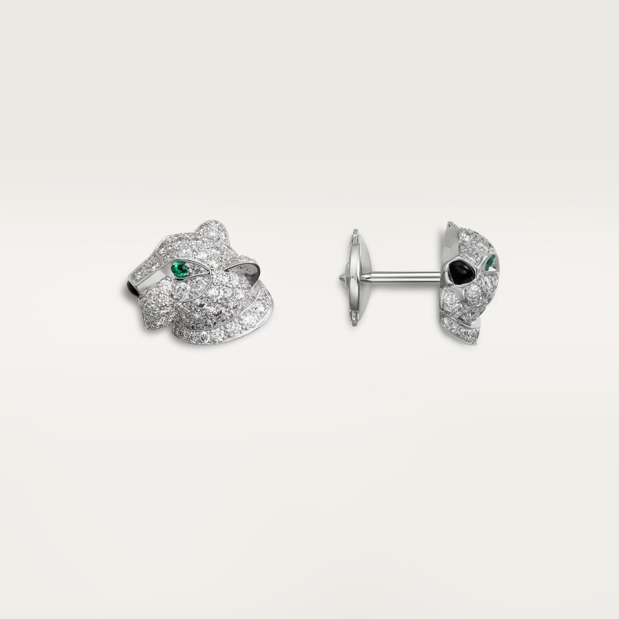 panthère de cartier ohrstecker gepflastert