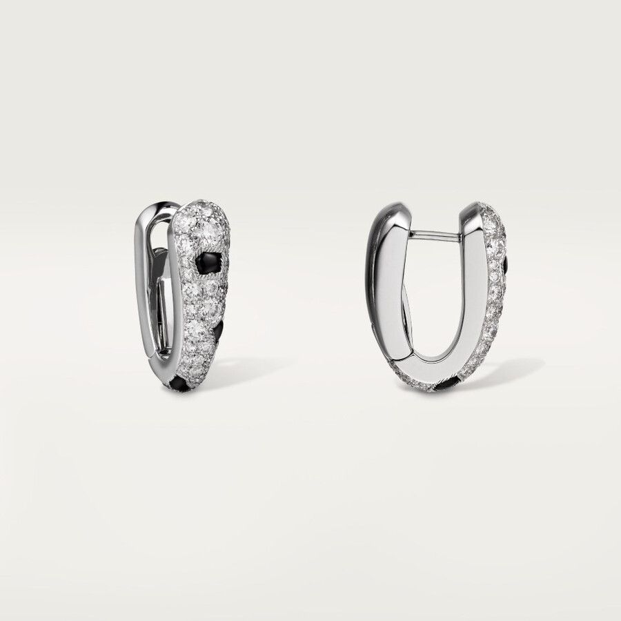 panthère de cartier ohrringe gepflastert