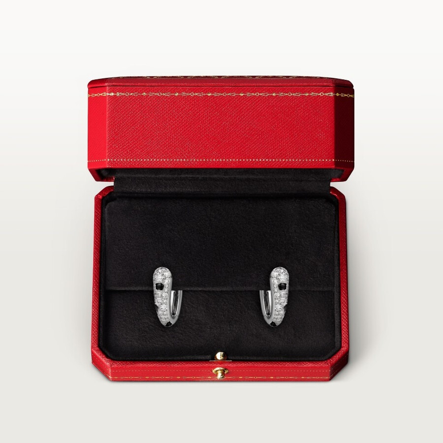 panthère de cartier ohrringe gepflastert