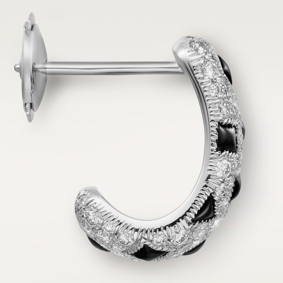 panthère de cartier ohrringe gepflastert