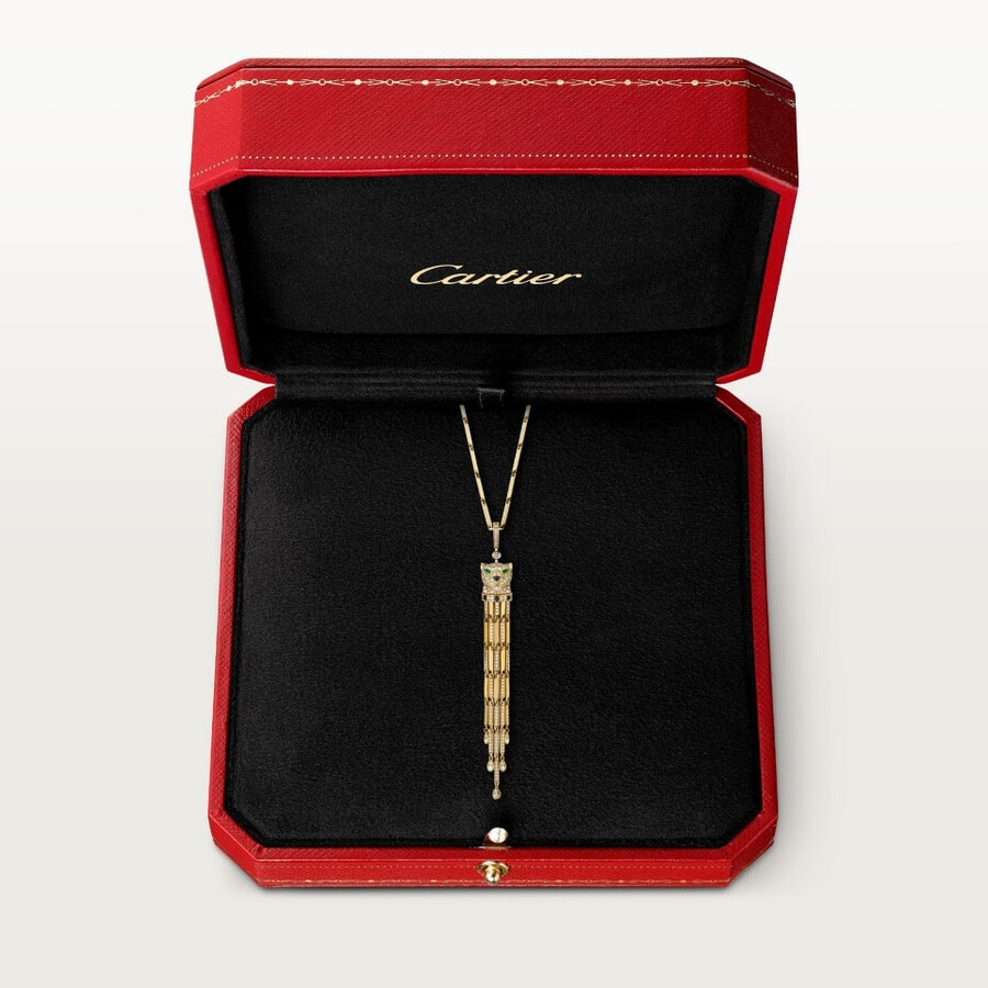 cartier panther-halskette