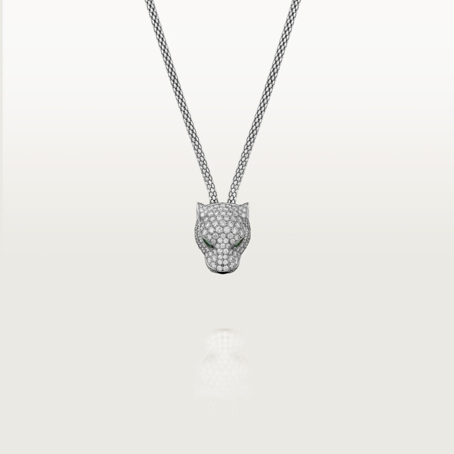 panthère de cartier-halskette gepflastert