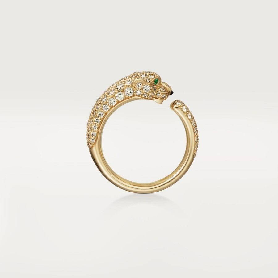 panthère de cartier ring kleines modell pavé