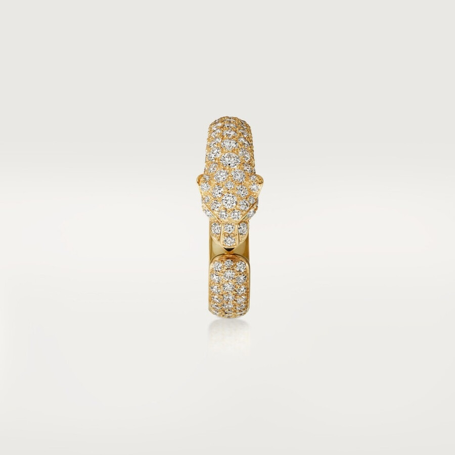 panthère de cartier ring kleines modell pavé