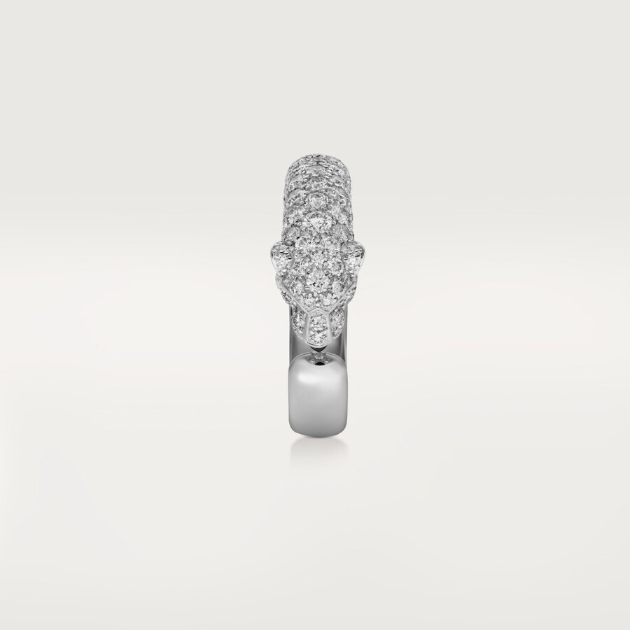 panthère de cartier ring kleines modell halbpavé