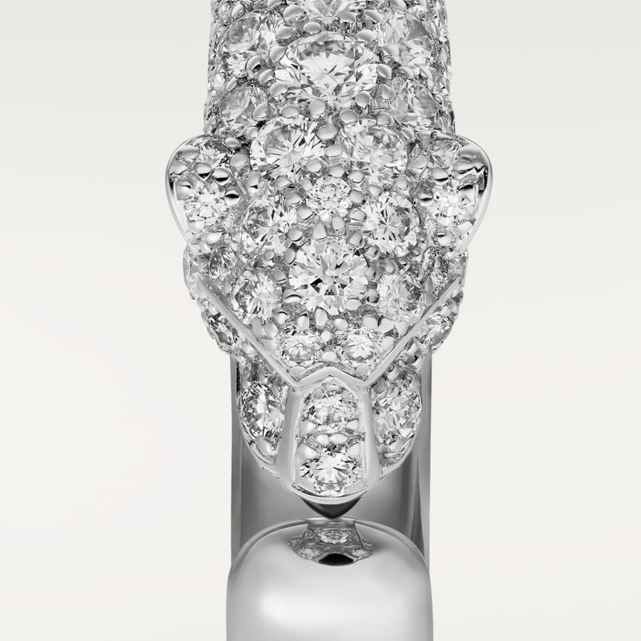 panthère de cartier ring kleines modell halbpavé
