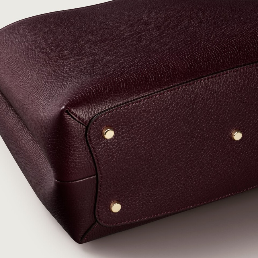 mittelgroße henkeltasche panther double