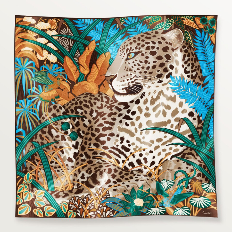 panther im dschungel motiv quadrat 90