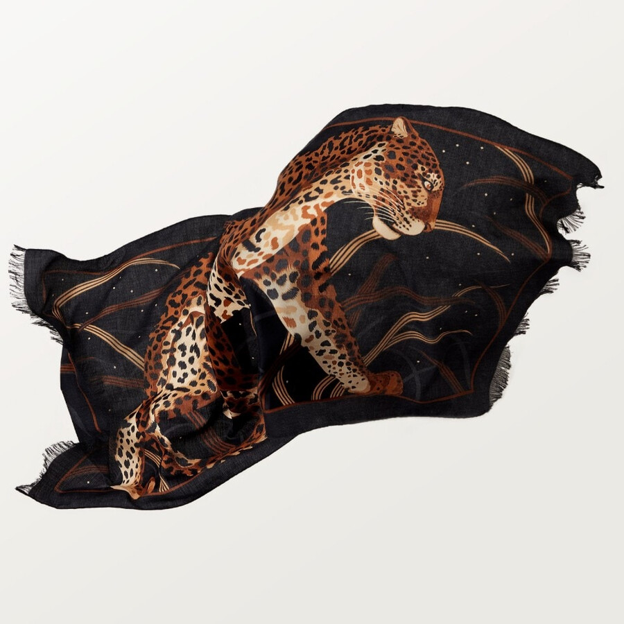 stole panther im dschungel