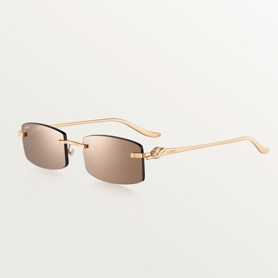 panthère de cartier kostbare sonnenbrille
