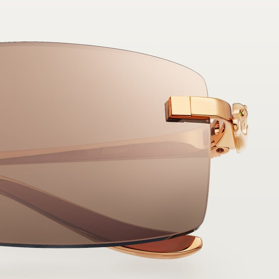 panthère de cartier kostbare sonnenbrille