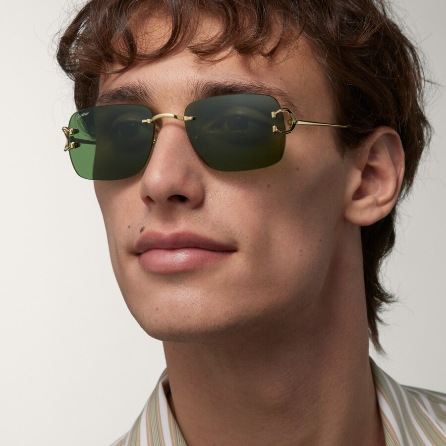 sonnenbrille klassisches c de cartier-motiv