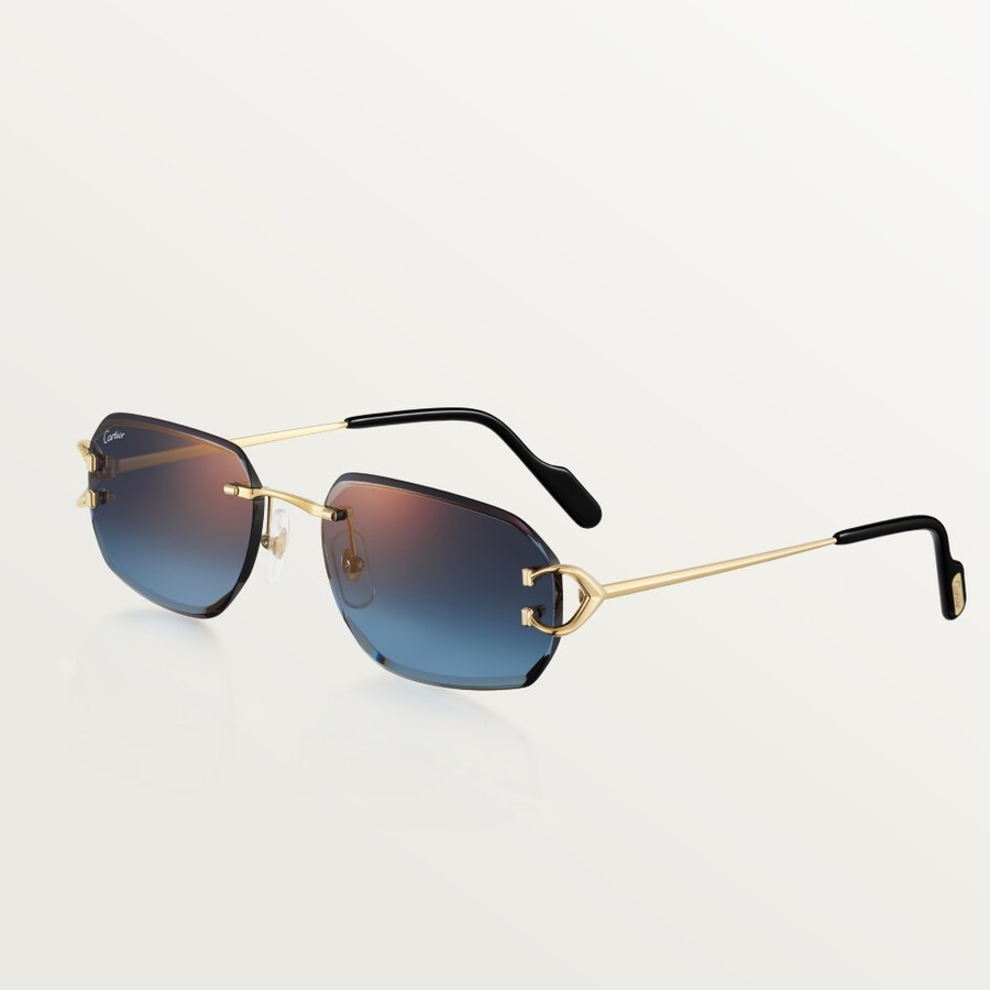 sonnenbrille klassisches c de cartier-motiv