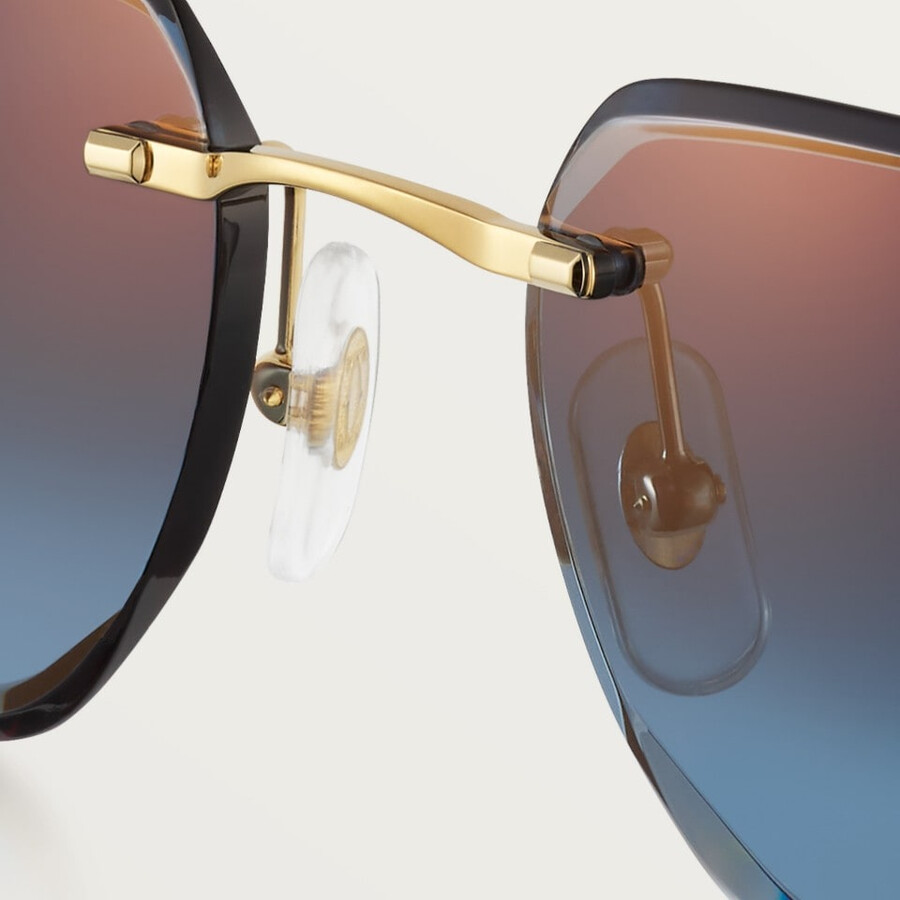 sonnenbrille klassisches c de cartier-motiv