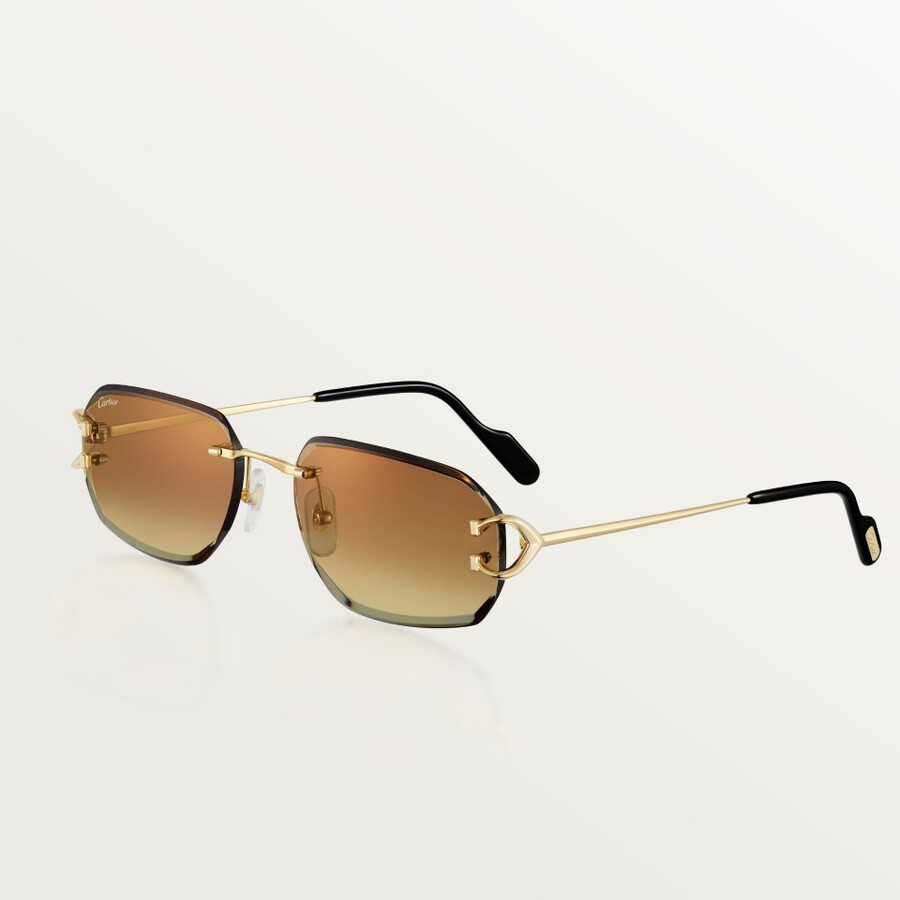 sonnenbrille klassisches c de cartier-motiv