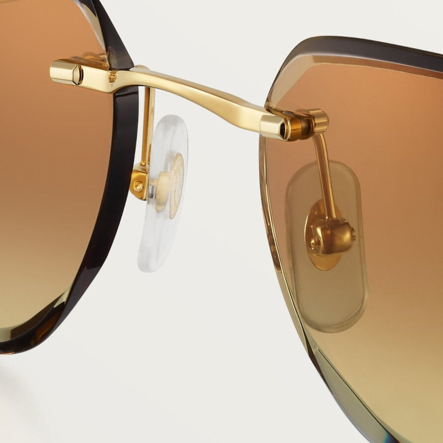 sonnenbrille klassisches c de cartier-motiv
