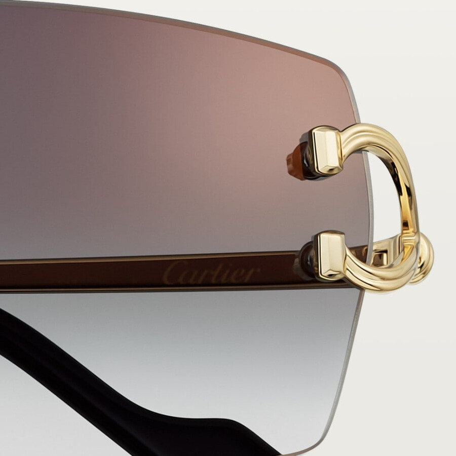 sonnenbrille klassisches c de cartier-motiv