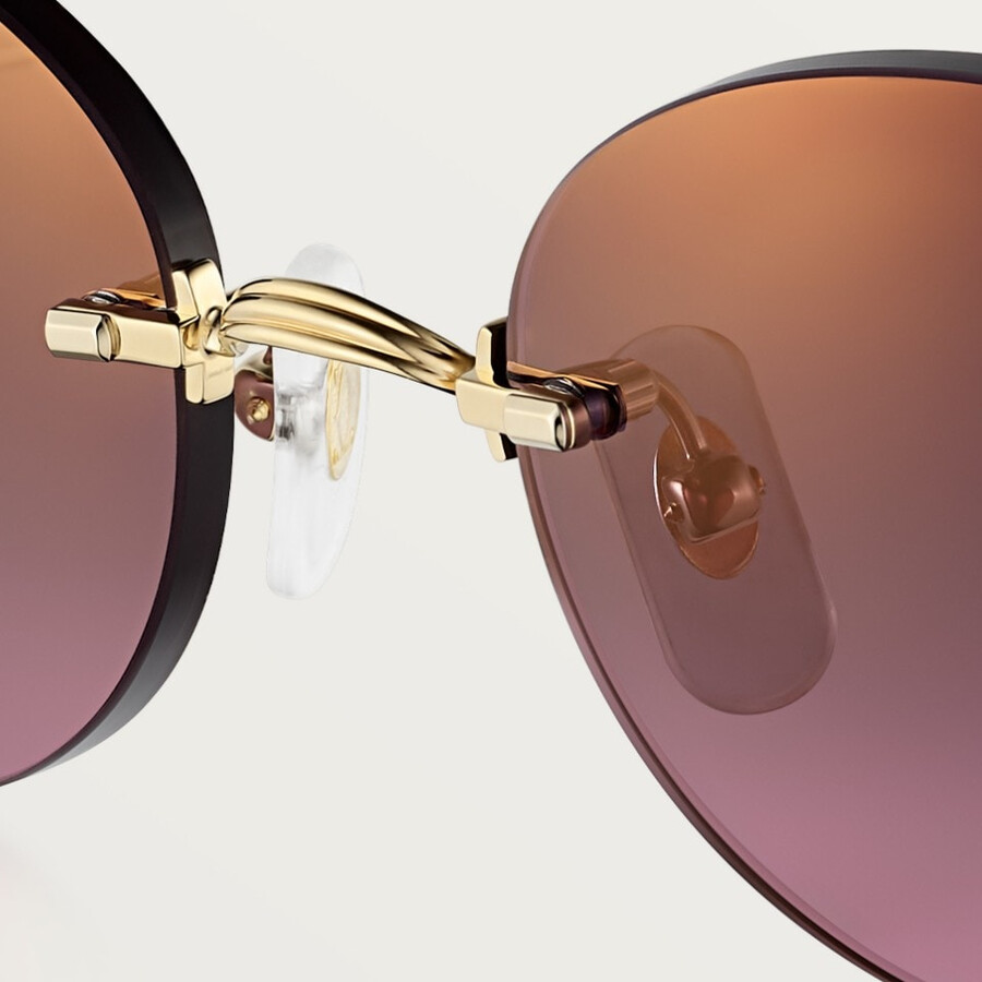 sonnenbrille klassisches c de cartier-motiv