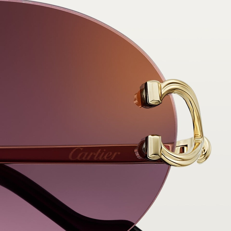 sonnenbrille klassisches c de cartier-motiv
