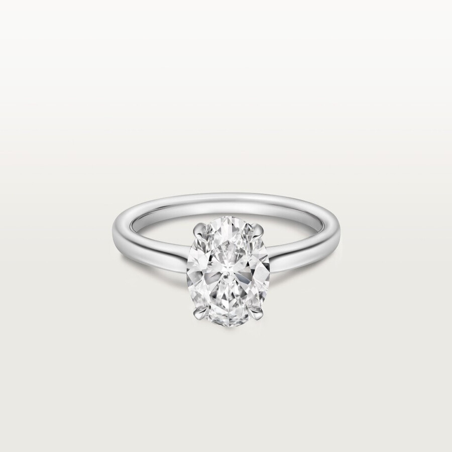 solitärring aus dem jahr 1895 ovaler diamant