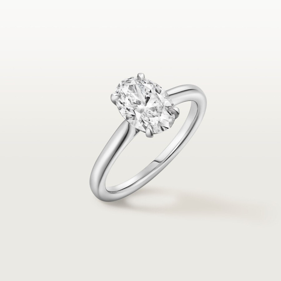 solitärring aus dem jahr 1895 ovaler diamant