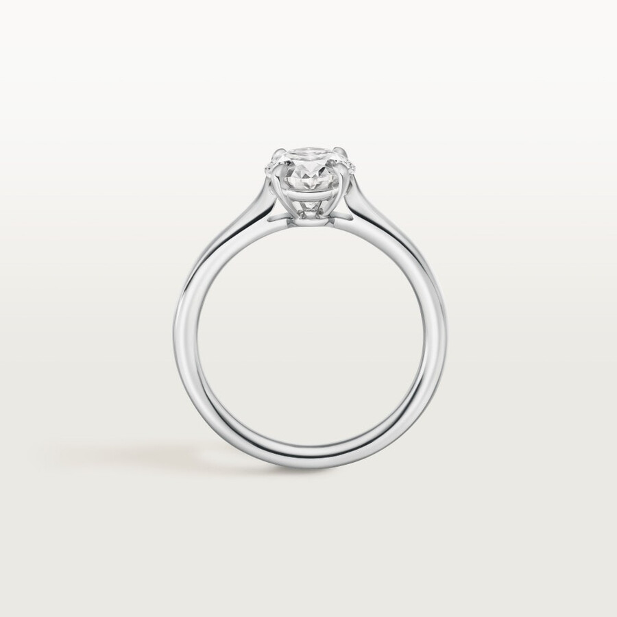 solitärring aus dem jahr 1895 ovaler diamant