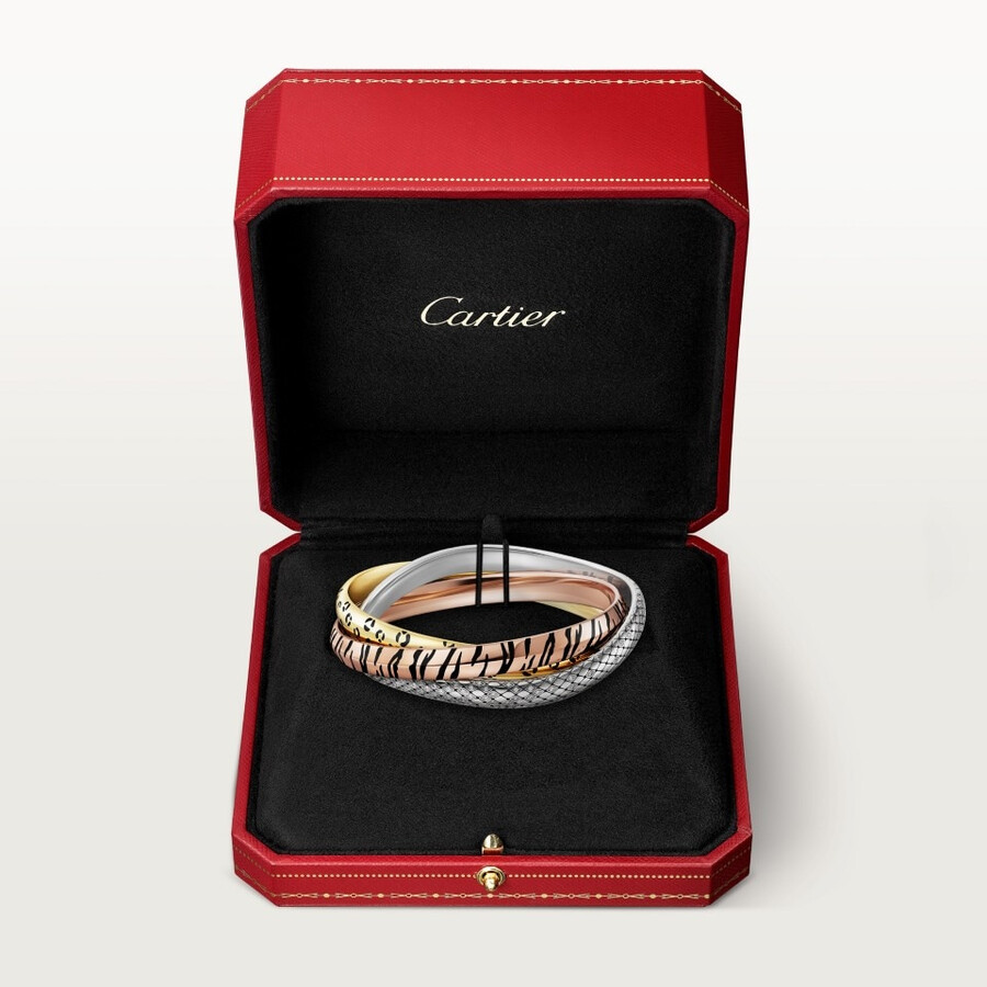 trinity-armband lack diamanten